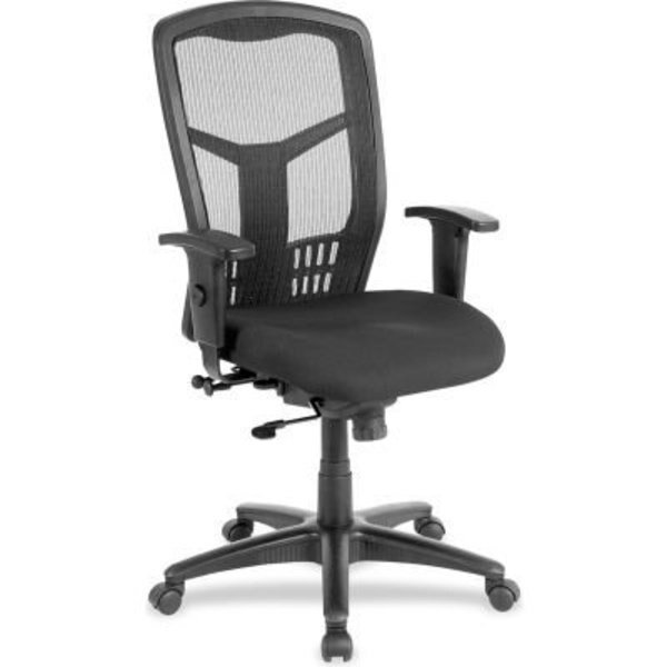 Lorell® High-Back Mesh Executive Chair - Black, Lorell, Mfr#: 86205